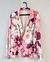 Blazer cambraia de linho Florido