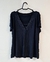 Blusa de malha preta
