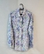 Camisa Dudalina com estampa floral de algodão