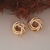 Brinco Botão Dourado - comprar online
