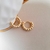 Brinco Mia Trio Dourado - loja online