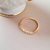 Anel Ella Dourado - comprar online