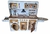 Cocina Moderna Grande Barniz - comprar online