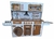 Cocina Moderna Grande Barniz