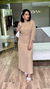 Vestido Alf Crepe Dec Canoa Assimentrica - comprar online
