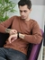 Suéter de Tricot Modal Marrom - MK Outfit