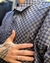 Camisa Quadriculada Azul na internet