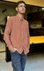 Camisa lisa marrom