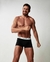 Cueca Boxer Preta c/lnha branca Calvin Klein