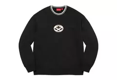 Supreme - Double S Crewneck SS22 Black