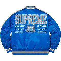 Supreme Second To None MA-1 Jacket - 400 U$D en internet