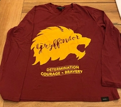 Wizarding World HP - Remera manga larga Gryffindor