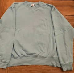 Zara - Hoodie celeste liso
