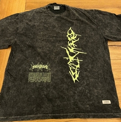 Enlighted - Remera Batik Gris