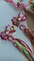Par de Laço Junino Mariazinha com tassel