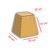 Urna 20X30X35 com fecho para cadeado 6MM MDF - comprar online