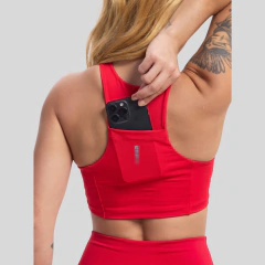 Conjunto Short Liz Vermelho - Fit4M Moda Feminina