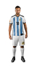 Imagen de AFA QATAR 2022 TIT 10 MESSI NIÑOS - CAMISETA FUTBOL KAPHO