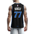 DALLAS MAVS 77 DONCIC NEGRA ADULTOS - CAMISETA BASQUET KAPHO en internet