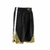GOLDEN STATE WARRIORS BLACK NIÑOS - SHORT BASQUET KAPHO