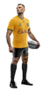 AUSTRALIA WALLABIES HOME ADULTOS - CAMISETA RUGBY KAPHO - tienda online