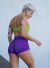 Short Fitness Feminino Glow Roxo LEGBOX - comprar online