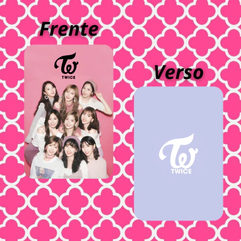 Card K-Pop TWICE 25 - comprar online