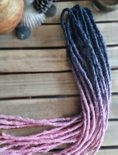 Pack x5 Dreads Degrade, Black & Pink - comprar online