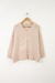 Sweater bucle V en internet