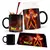 Taza Mágica Dragon Ball Goku Fase Dios Rojo - comprar online