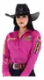 Camisao Country Radade Feminina Bordada Barretos Green - comprar online