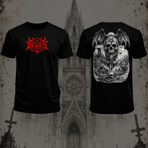 Camiseta Skull Cross