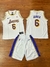 CONJUNTO NBA BALONCESTO LAKERS 6 BLANCO