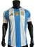 camisetas tipo player 1.1 argetina local 2024-2025