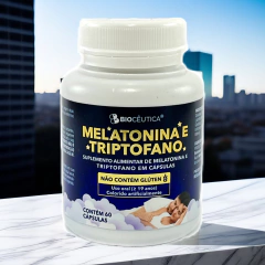 MELATONINA E TRIPTOFANO 60 Cápsulas