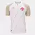 Camisa masculina Kombat Jogador Kappa do Vasco III 24/25, na cor bege, com detalhes em vermelho e branco.