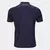Camisa Juventus III 24/25 Torcedor Adidas Masculina na cor azul, vista traseira com detalhe do logo Juventus na gola.