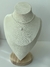 Chocker nylon pedra BRANCA - comprar online