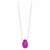 Colar gota pink