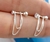 Piercing Cravejado de Prata - comprar online