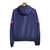 Jaqueta Corta-Vento Barcelona 23/24 - Azul com detalhes em vermelho - comprar online