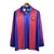 Camisa Retrô Barcelona I 1992 manga longa - Masculina Meyba - Azul e vermelha