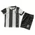 Kit Infantil Corinthians III 24/25 - SEM PATROCINIO - Torcedor Nike Masculina - Branco e Preta