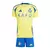 Kit Infantil Al-Nassr I Adidas 24/25 - Amarelo com detalhes em azul - comprar online
