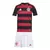 Kit Infantil Flamengo I 25/26 - Adidas - Vermelho e preto - comprar online