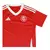Imagem do Camisa Internacional I 25/26 - Torcedor Adidas Feminina - Vermelha com detalhes em branco