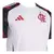Camisa Flamengo II 25/26 - Torcedor Adidas Feminina - Branca com detalhes em vermelho e preto - CAMISAS DE FUTEBOL | Terno Esportivo