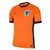 Camisa Seleção da Holanda I 24/25 - Torcedor Nike Masculina - Laranja com detalhes em azul