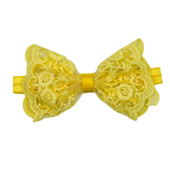 Tiara Amarilla Encaje