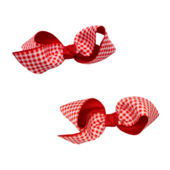 Moño Ariel Diseño Cuadros (infinito 5)
